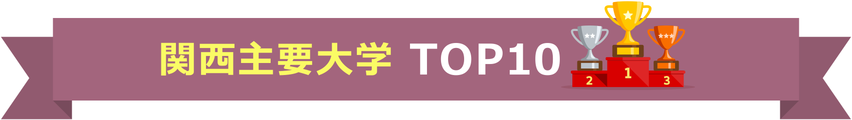 関西主要大学 TOP10